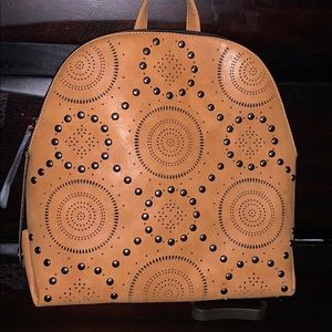 SALE!!! NWT Faux Leather Studded backpack